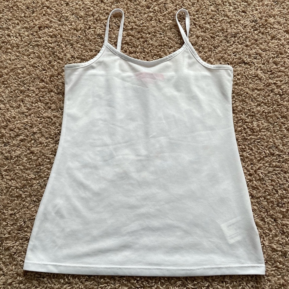 White child’s tank top